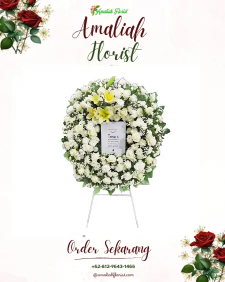 Krans Bunga Duka Lima Puluh Kota